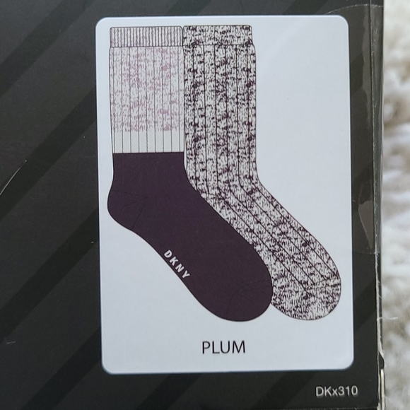 COPY - Ladies DKNY Boot Socks- 2 pair - Picture 2 of 4